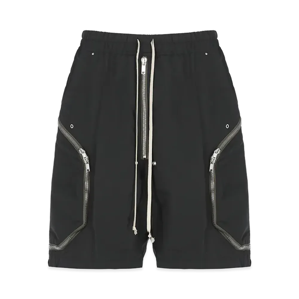 Rick Owens Heizer Nylon Shorts "Black"