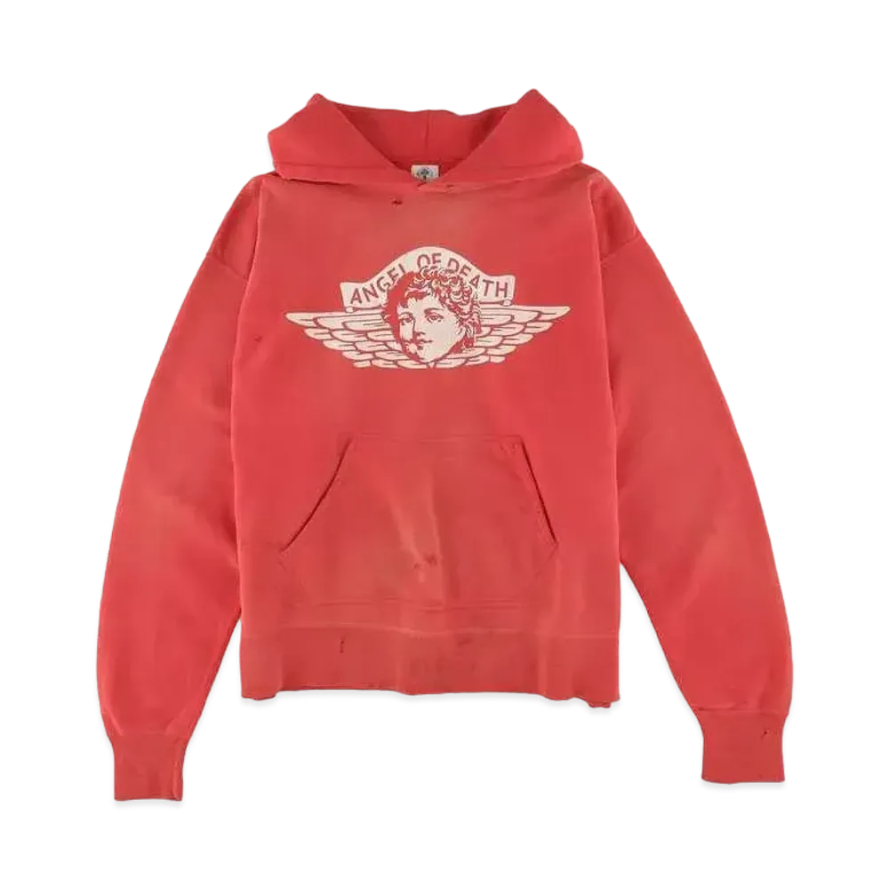 SAINT Mxxxxxx 22SS HOODIE ANGEL "Red"