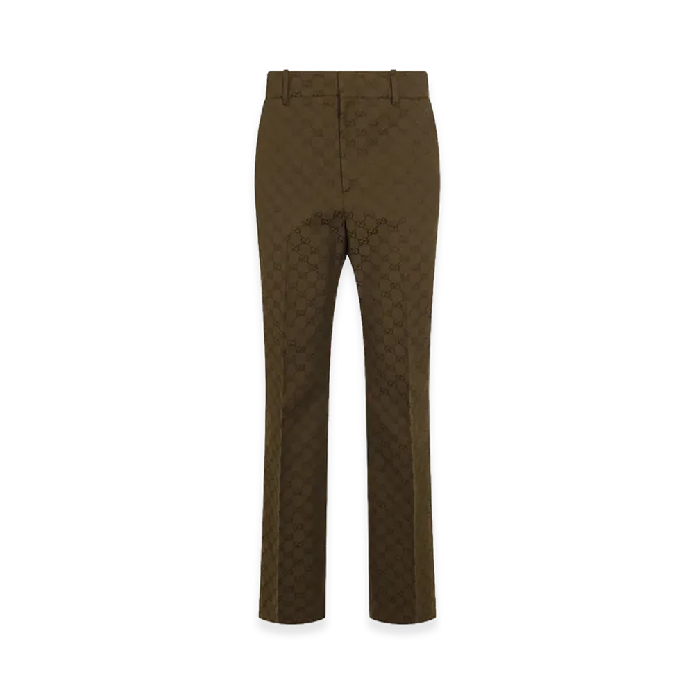 GUCCI Women's Trousers "Green"