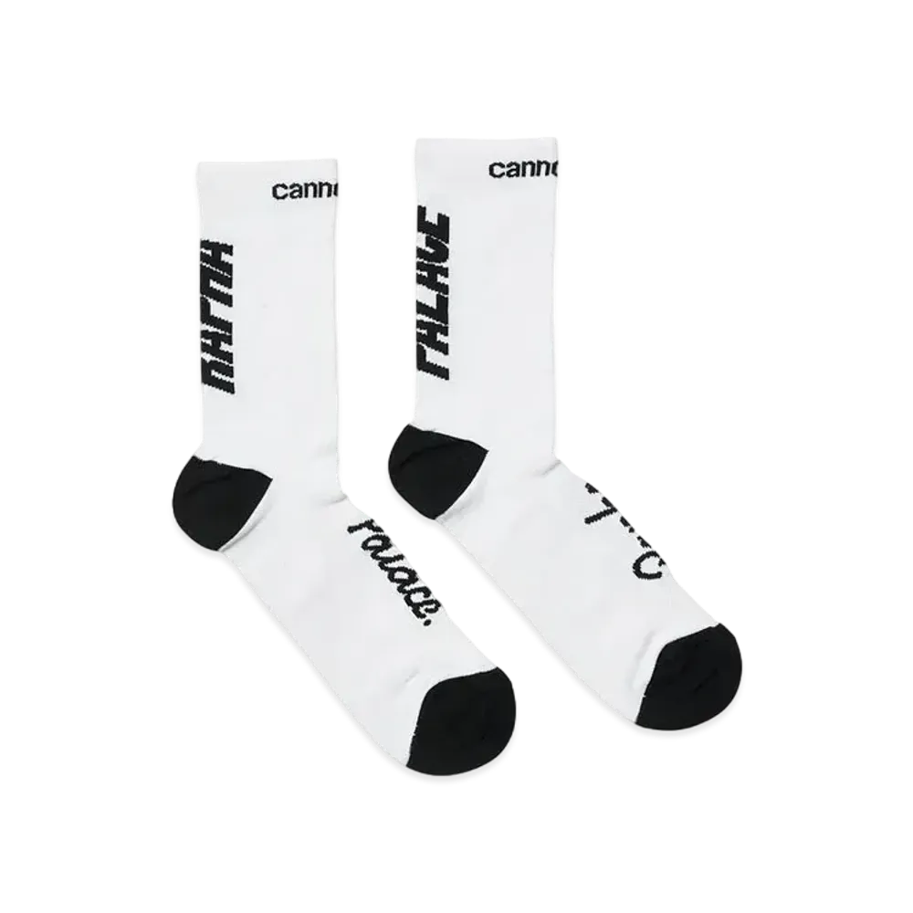 PALACE RAPHA EF EDUCATION FIRST PRO TEAM SOCKS - "Regular White"