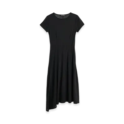 OUR LEGACY Women's Ragged Dress "Black Stocking Jersey"