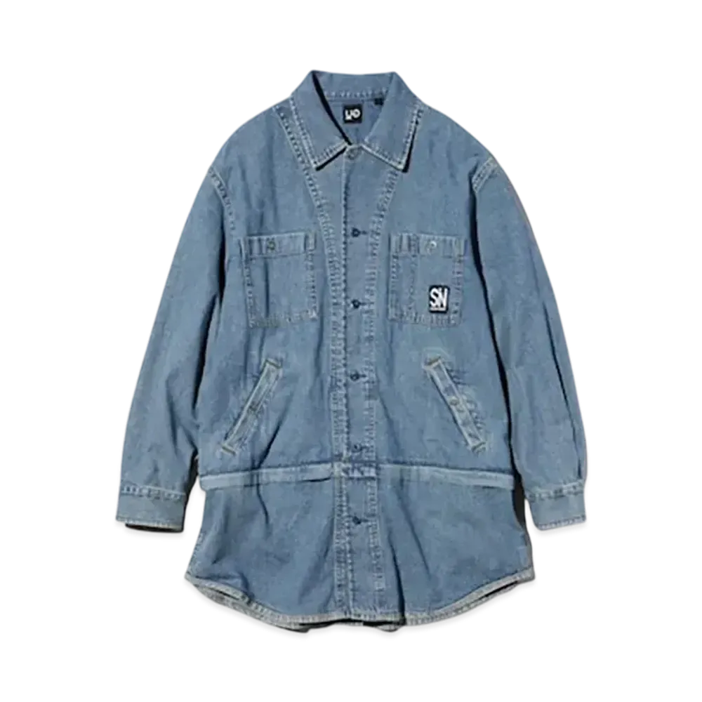 GU x UNDERCOVER UG Tunic Shirt "Blue"