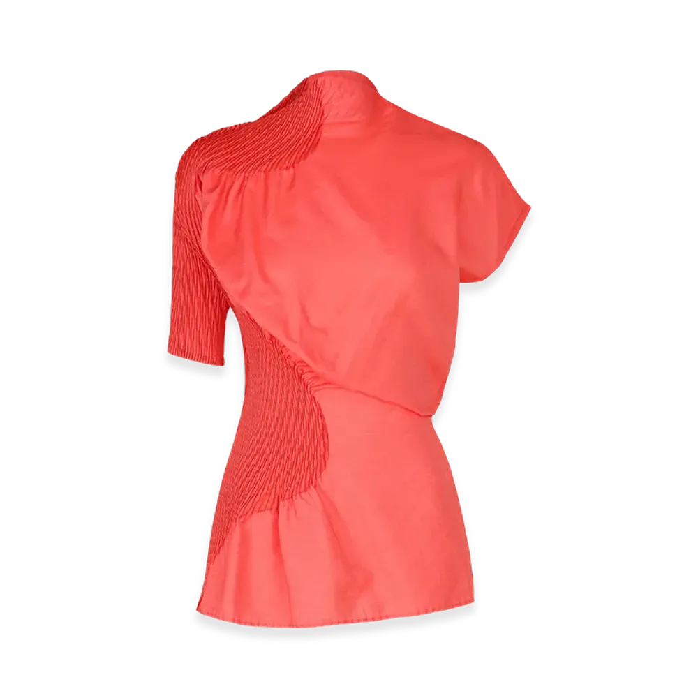 ISSEY MIYAKE Knit (Contour) Pleats "Red"