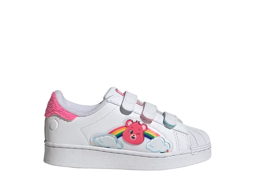 Care Bears × adidas PS Superstar LED Lights CF "Cloud White/Lucid Pink"