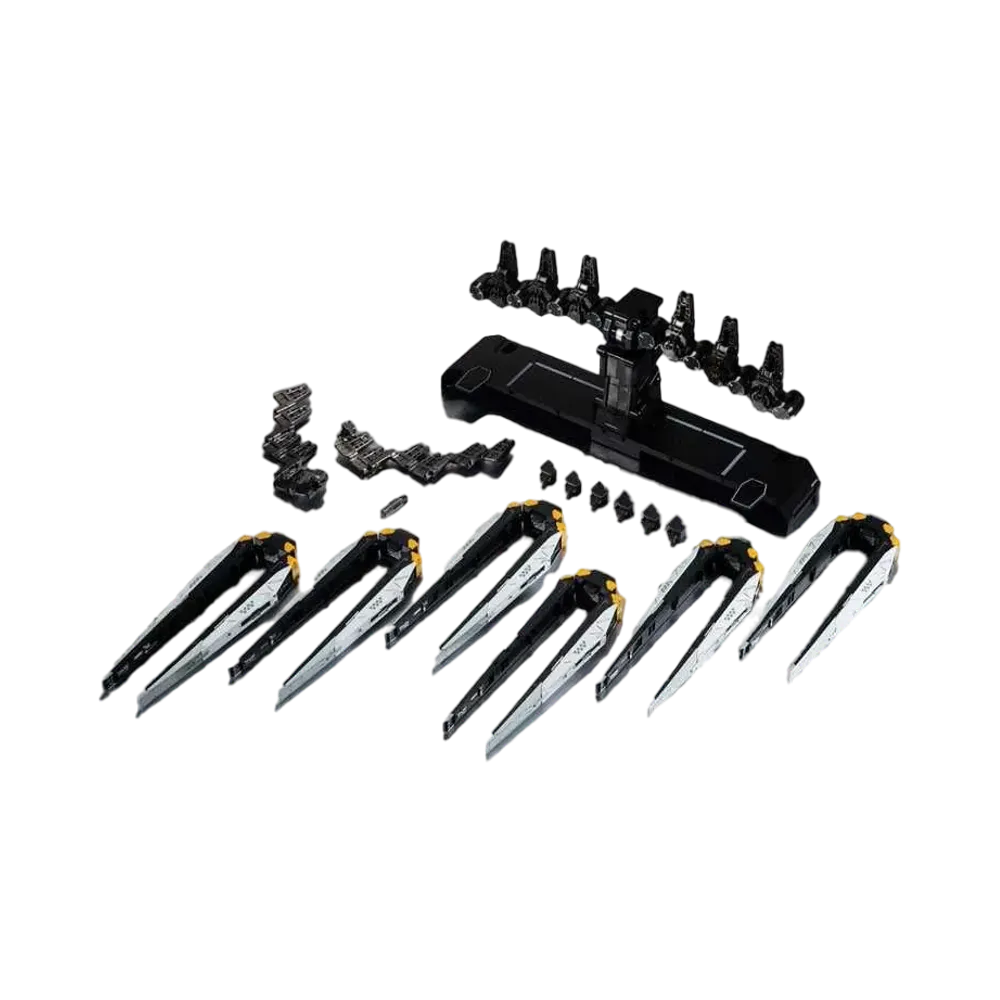 BANDAI "METAL STRUCTURE KAITAI-SHOU-KI" -Mobile Suit Gundam: Char's Counterattack- RX-93 vGUNDAM OPTION PARTS FIN FUNNEL