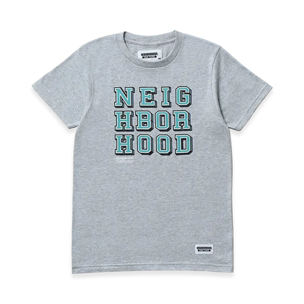 NEIGHBORHOOD One Third Kids OT. Tee SS-10 "Gray"