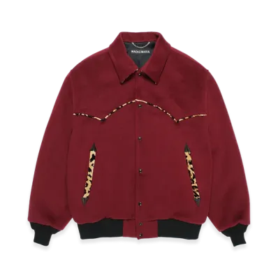 WACKO MARIA Western Jacket "Dark Red"