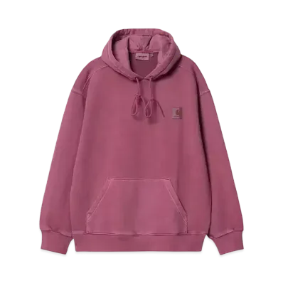 Carhartt WIP Nelson Kapuzen Pullover Garment Dyed "Pink"