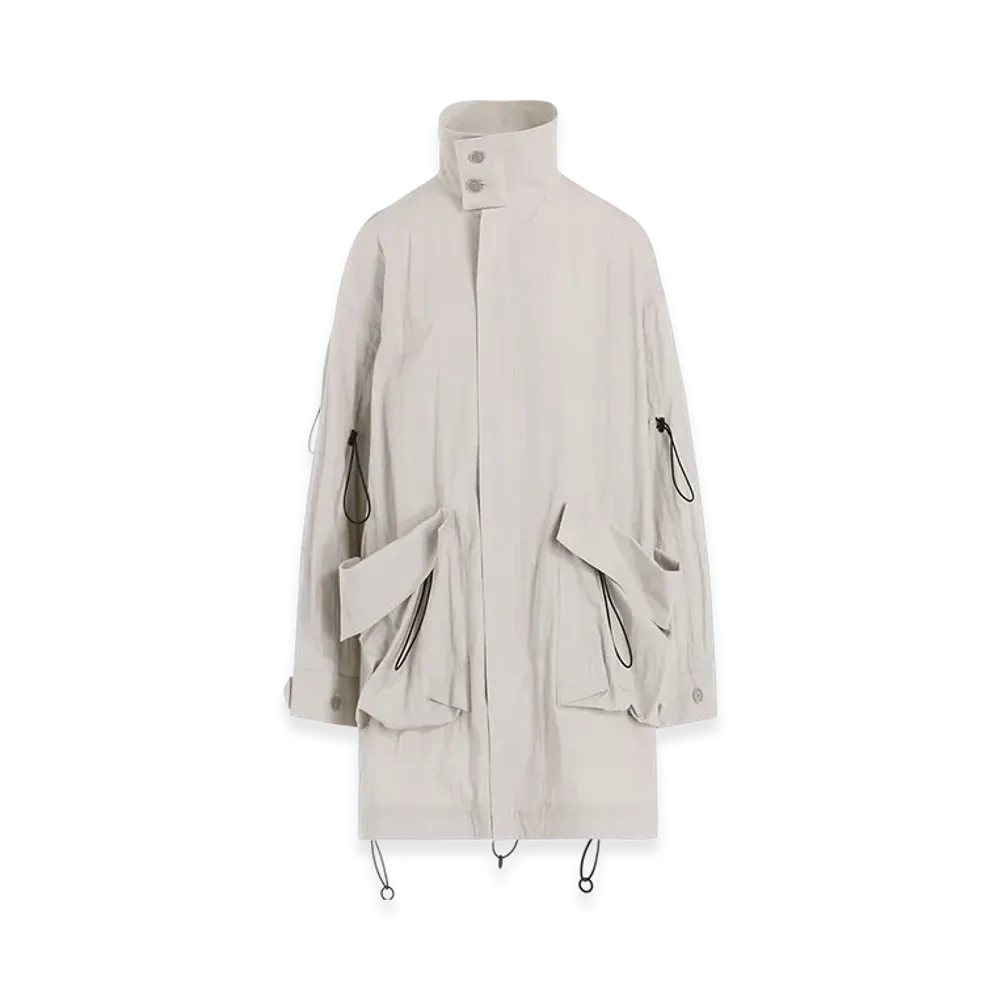 Yohji Yamamoto C/Ny Weather R-String Coat "Gray"