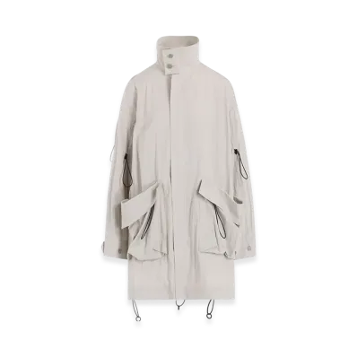 Yohji Yamamoto C/Ny Weather R-String Coat "Gray"
