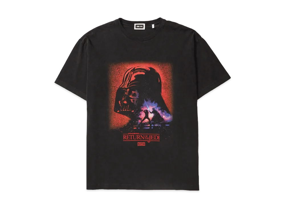 Kith x STAR WARS Darth Vader Poster Vintage Tee "Black"