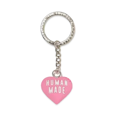 HUMAN MADE Heart Rubber Key Chain "Pink"