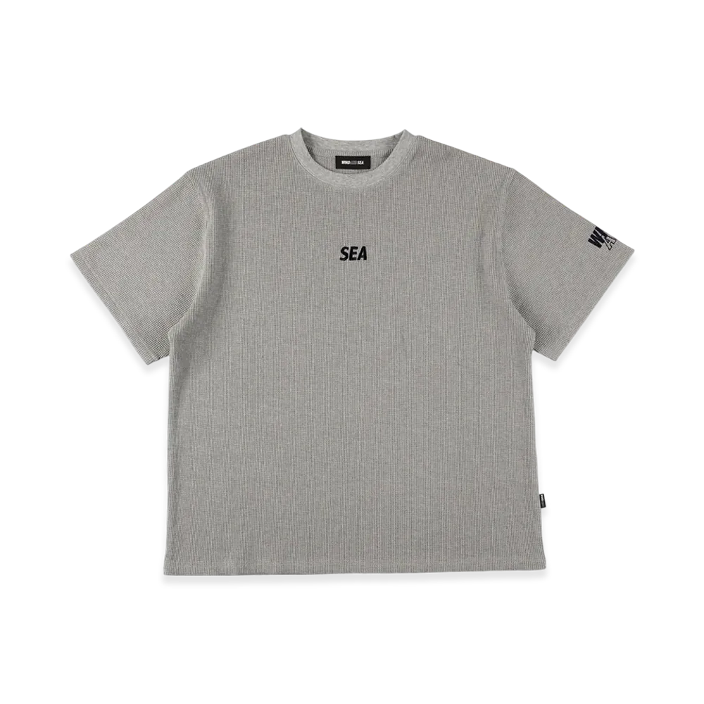 WIND AND SEA Waffle S/S Tee "Gray"