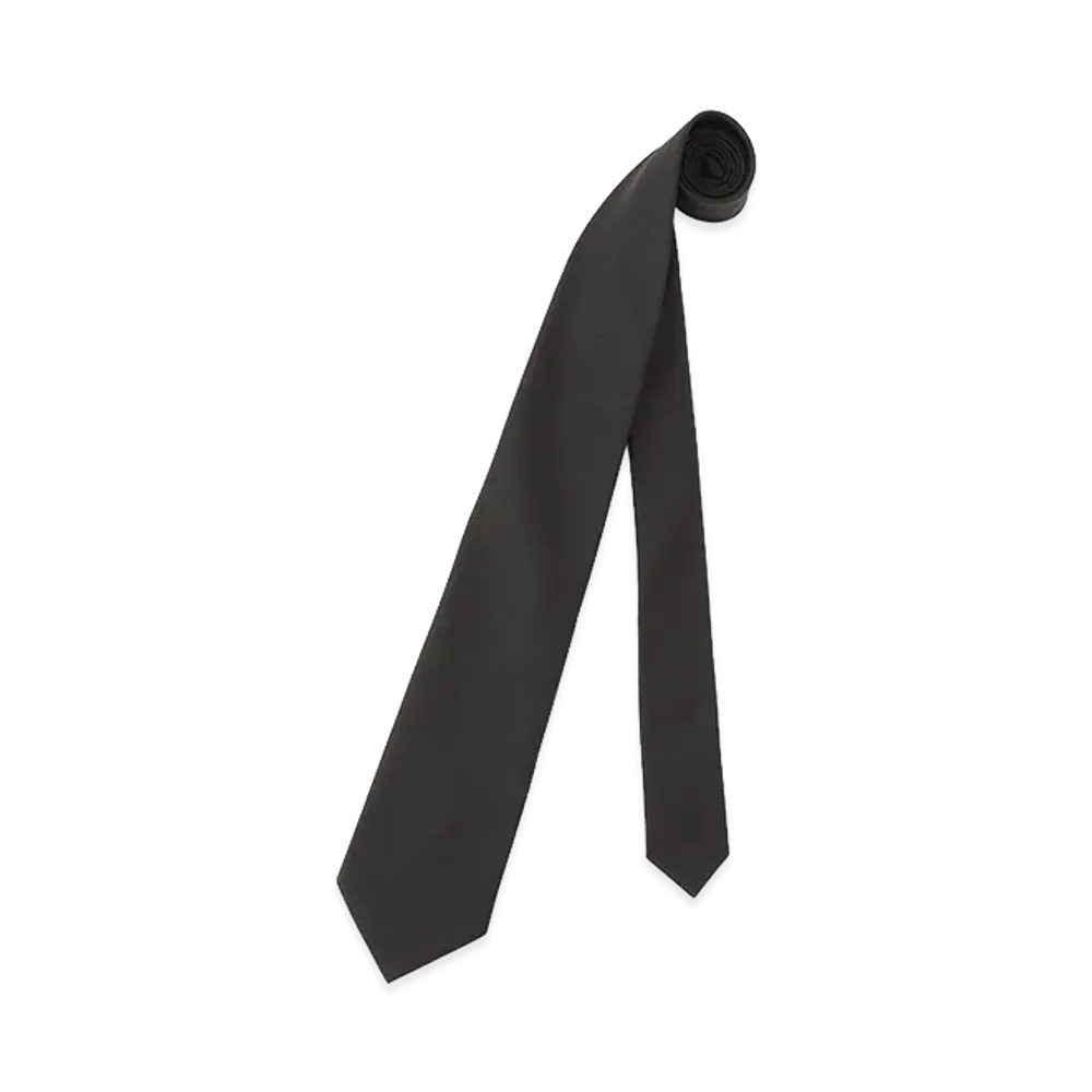 visvim Necktie (Silk) "Black"