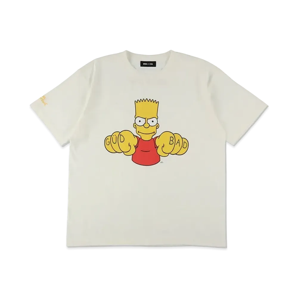 WIND AND SEA THE SIMPSONS / WDS Bart Tee "Ivory"