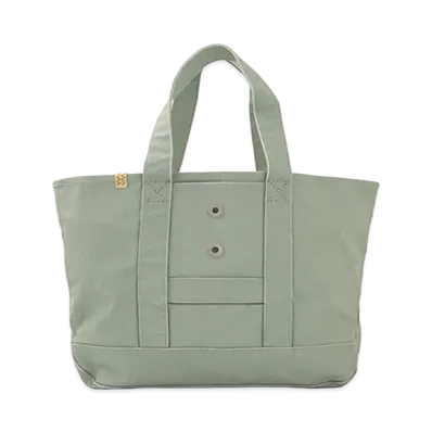visvim HOMER TOTE (L) "Lt.Green"
