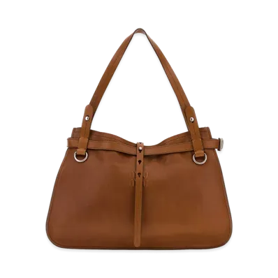 MIU MIU Women's Caramel Leather Shopping Bag "Brown"