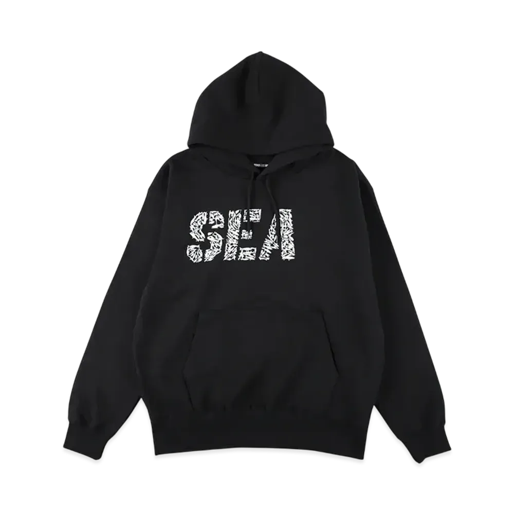 WIND AND SEA x Gan Craft Hooded Sweatshirt "Black"
