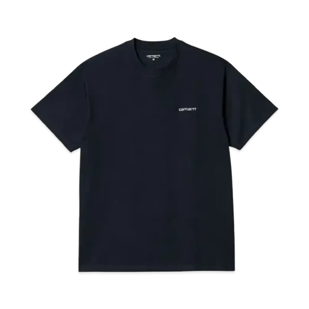 Carhartt WIP S/S Script Embroidery T-Shirt "Black/White"