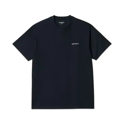 Carhartt WIP S/S Script Embroidery T-Shirt "Black/White"