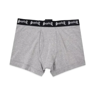 SUPPLIER Logo Boxer Shorts 2Pac "Grey"