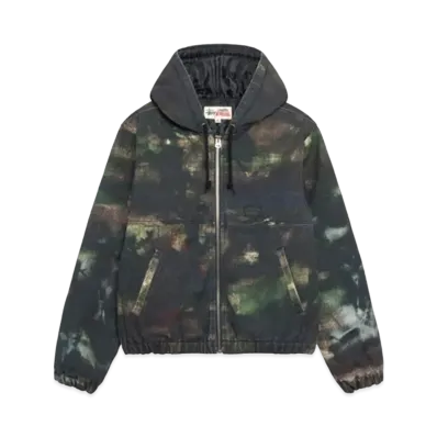Stussy Work Jacket Stenpat Camo "Fortine"