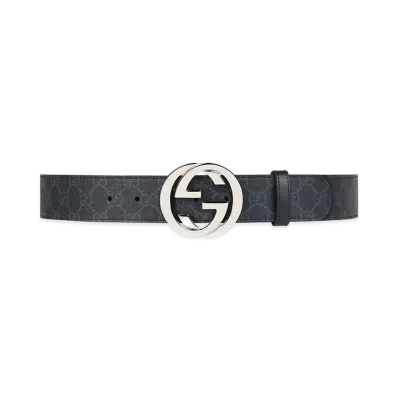 GUCCI 'GG Supreme' Belt "Black"
