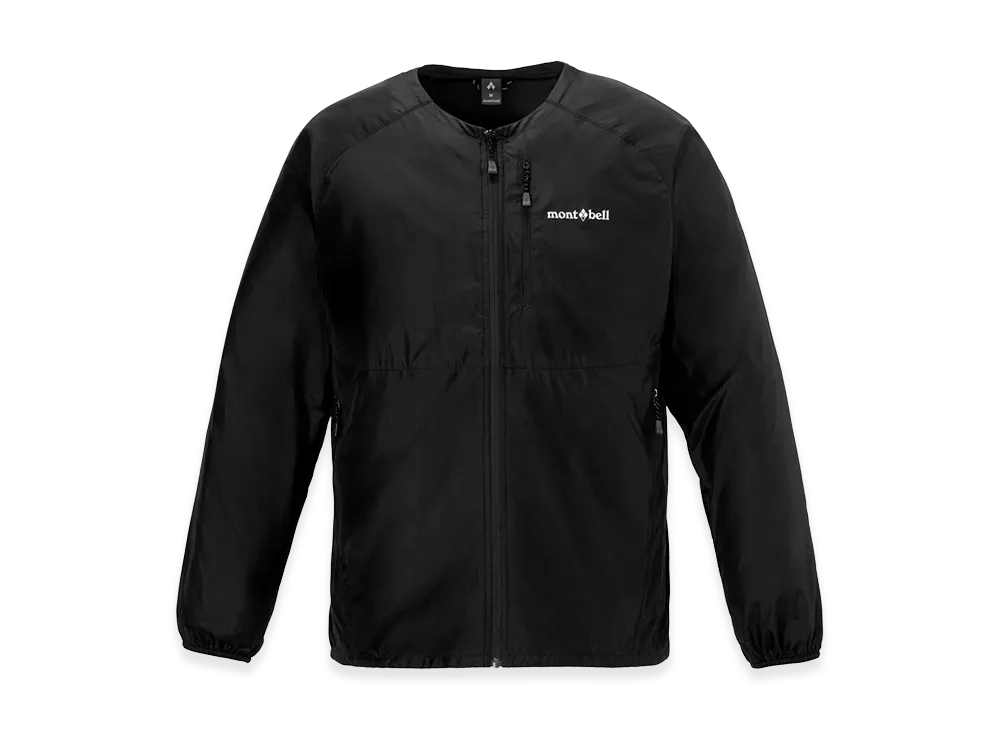 mont-bell Wind Blast V-Neck Jacket "Black"