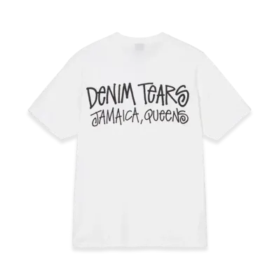 Stussy x Our Legacy x Denim Tears Jamica Tee "White"