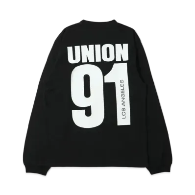 UNION 91 L/S Tee "Black"