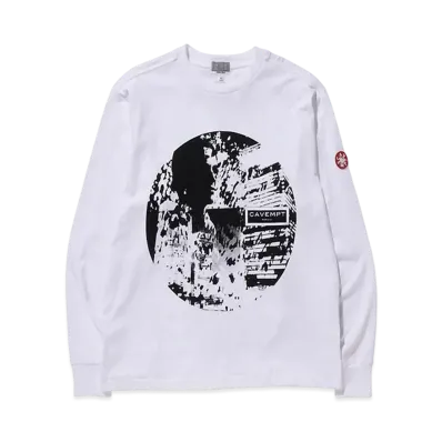 Cav Empt (C.E) GNOSIS LONG SLEEVE T "White"