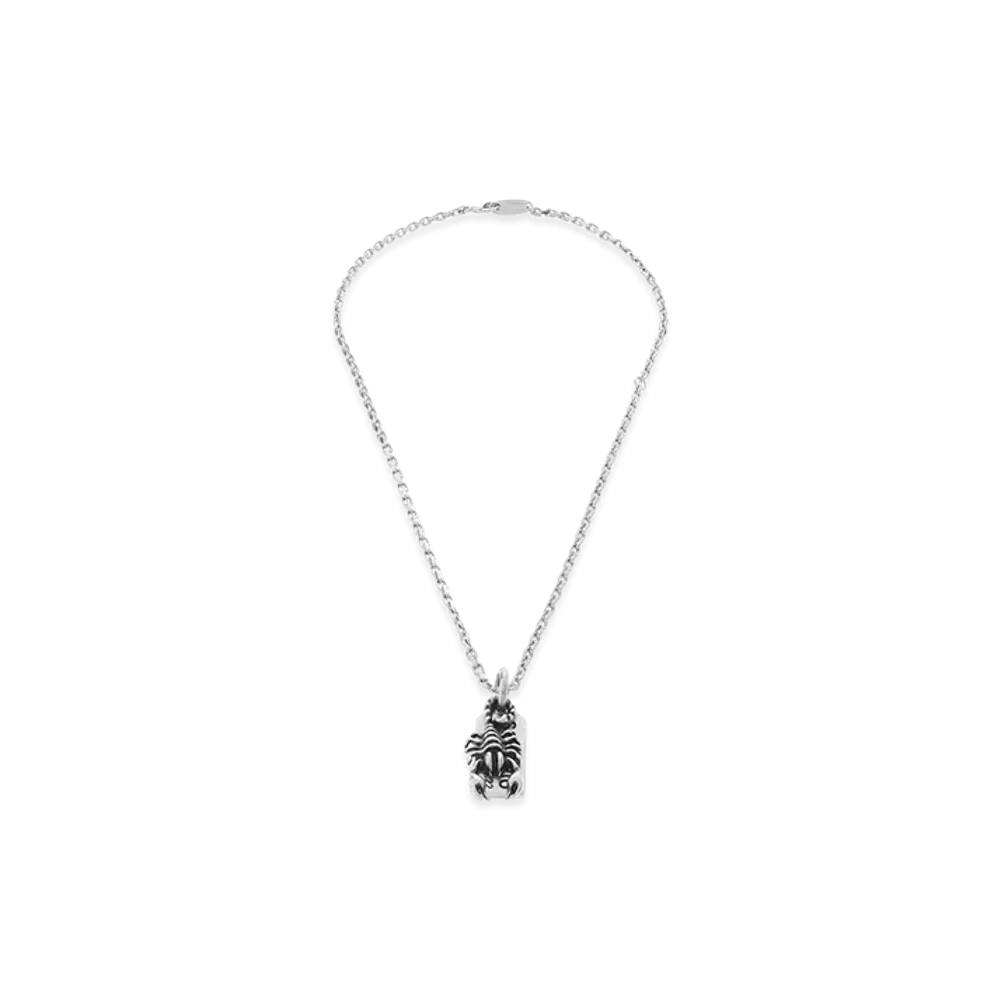 BALENCIAGA Horoscope Scorpio Necklace "Silver"