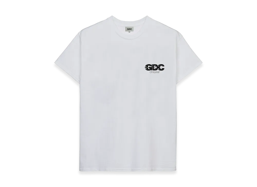 GDC x Kosuke Kawamura One-Point Logo Collage Tee "White"