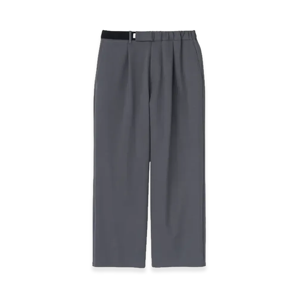 Graphpaper Compact Ponte Wide Chef Pants "Charcoal Gray"
