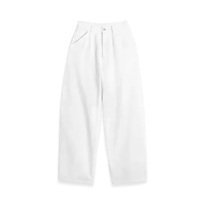 LEMAIRE Women's Denim Large Pants "Milk Bleached"