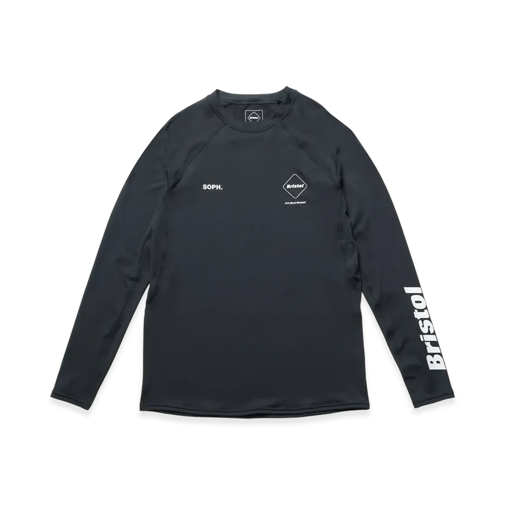 F.C.Real Bristol Underlayer Crewneck Top "Black"