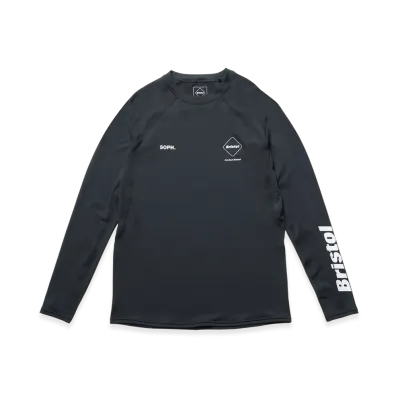 F.C.Real Bristol Underlayer Crewneck Top "Black"