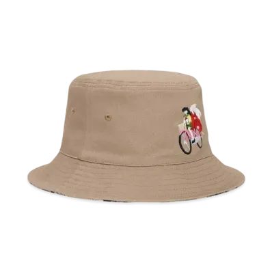 graniph x Inuyasha Iron Car Reversible Bucket Hat "Beige"