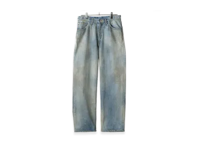 ANCELLM #08 Middle Straight 5P Denim Pants "Indigo"