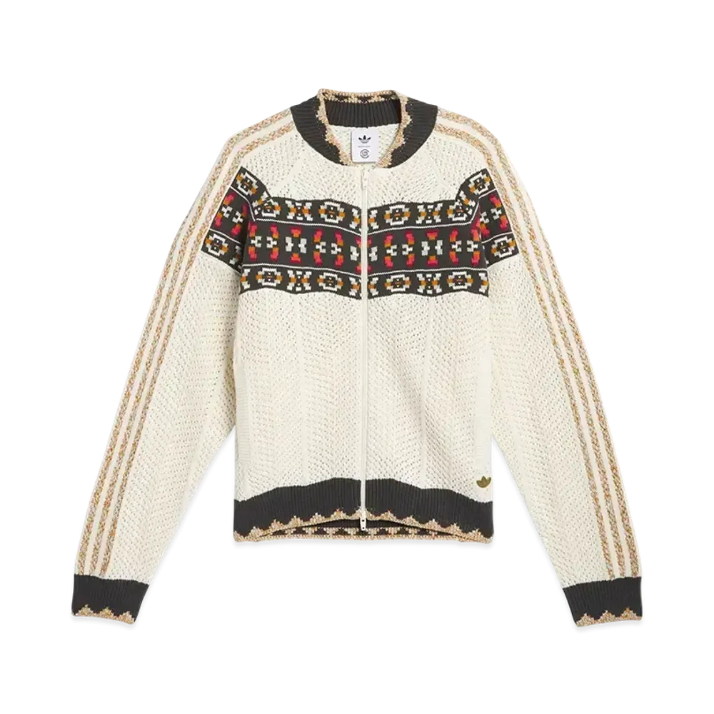 adidas x CLOT Crochet SST Track Top by Edison Chen (Gender Neutral) "Cream White"