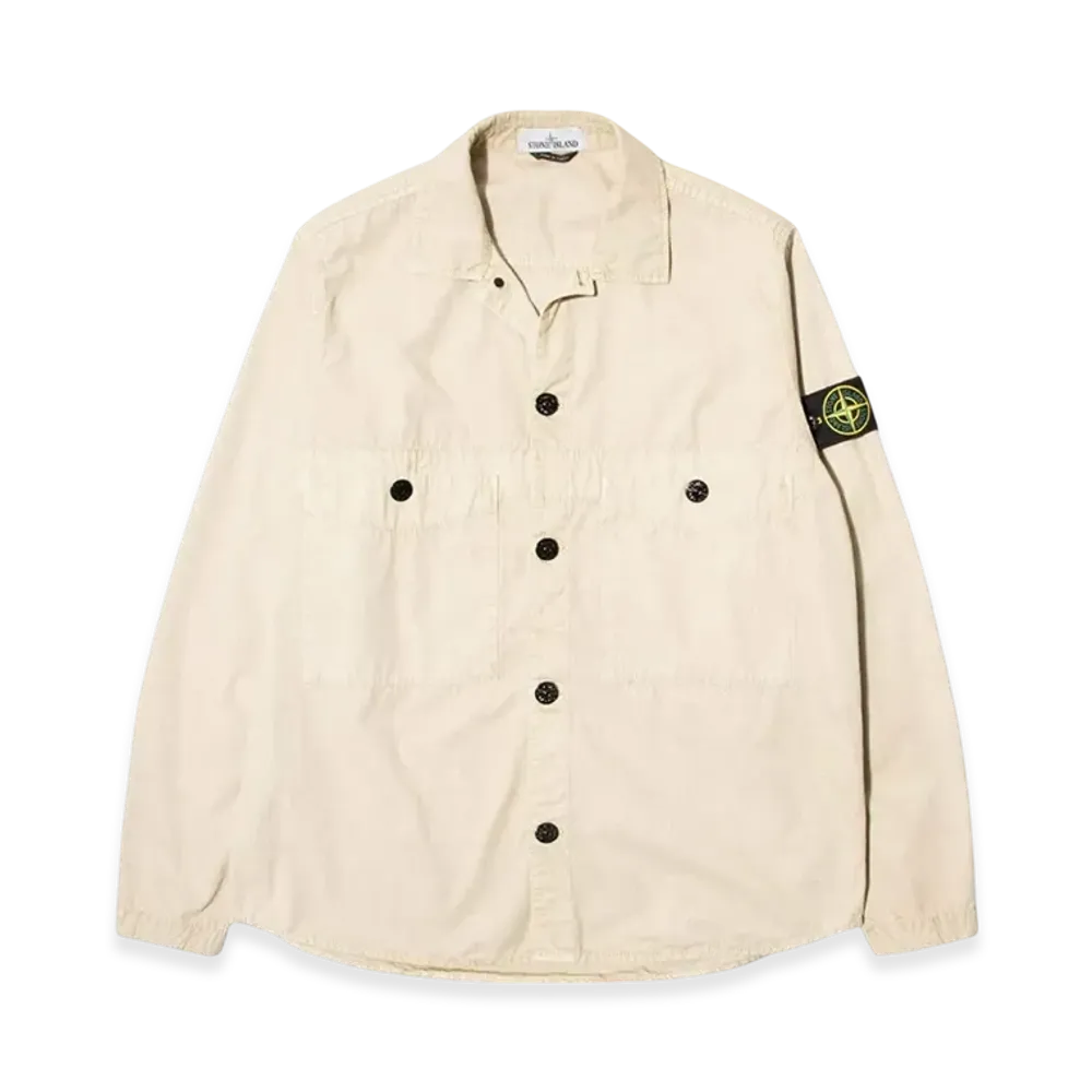 Stone Island 110WN T.CO+OLD Overshirt - 21SS "Sand"