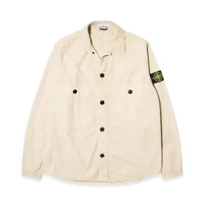 Stone Island 110WN T.CO+OLD Overshirt - 21SS "Sand"
