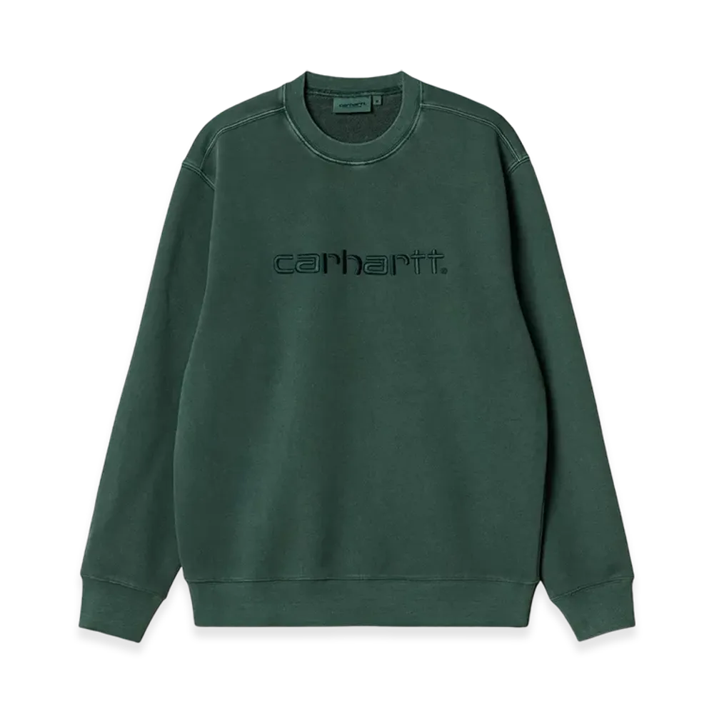 Carhartt WIP Duster Sweatshirt "Discovery Green Garment Dyed"