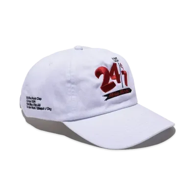 FreshService Five Panel Cap All Day All Night "White"