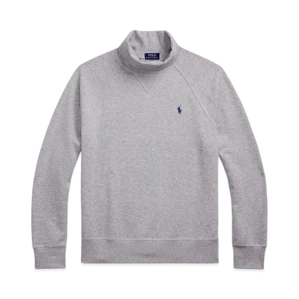 Polo Ralph Lauren RL Fleece Turtleneck Sweatshirt "Gray"