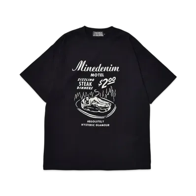 MINEDENIM x HYSTERIC GLAMOUR T-Shirt "Black"