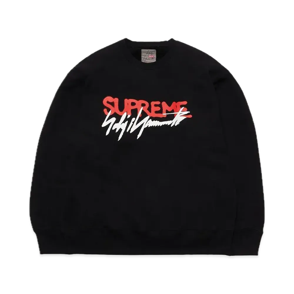 Supreme x Yohji Yamamoto Crewneck "Black"