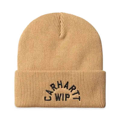 Carhartt WIP Arch Script Beanie "WIP Dusty H/Black"