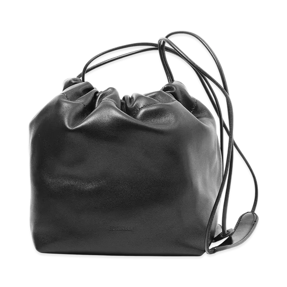 Jil Sander Shoulder Bag Dumpling "Black"