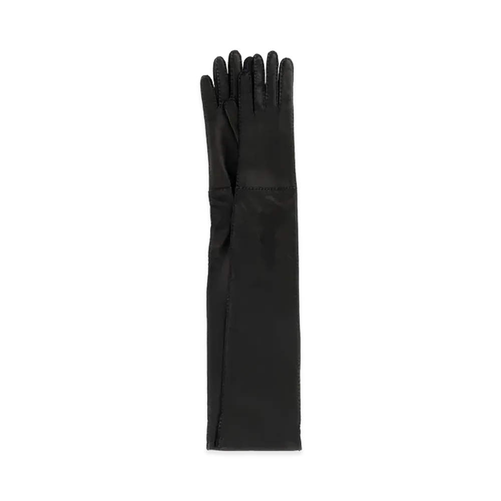 PRADA Women's Nappa Gloves "Black"